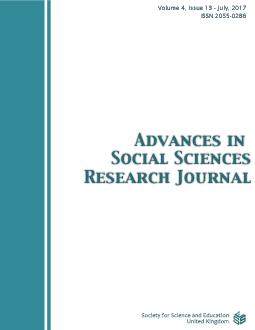 					View Vol. 4 No. 13 (2017): Advances in Social Sciences Research Journal
				