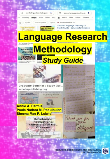Language Research Methodology: Study Guide