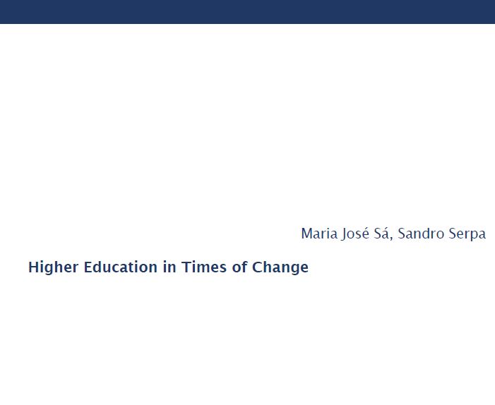 Higher Education in Times of Change